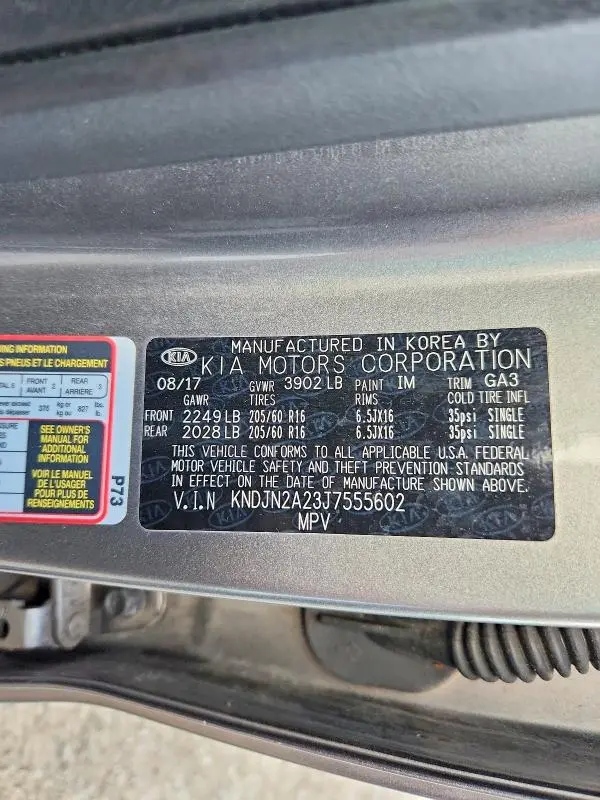 2018 KIA SOUL BASE  