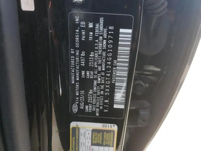 2016 KIA OPTIMA LX  