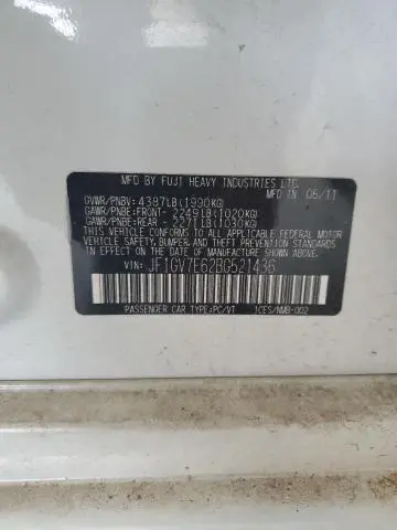 2011 SUBARU IMPREZA WRX  