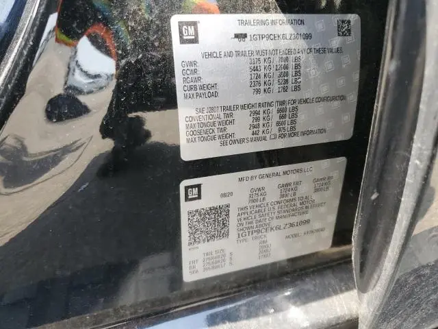 2020 GMC SIERRA K1500 ELEVATION  