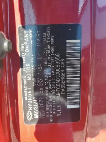 2013 HYUNDAI VELOSTER 