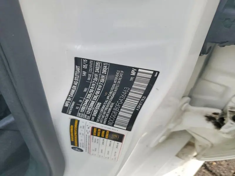 2015 MERCEDES-BENZ GLK 350 4MATIC  