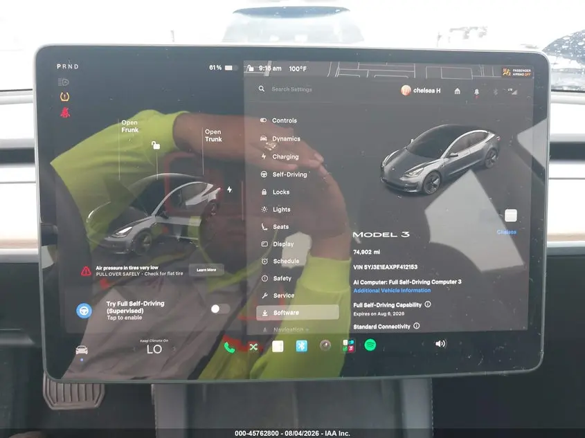 2023 TESLA MODEL 3 REAR-WHEEL DRIVE
