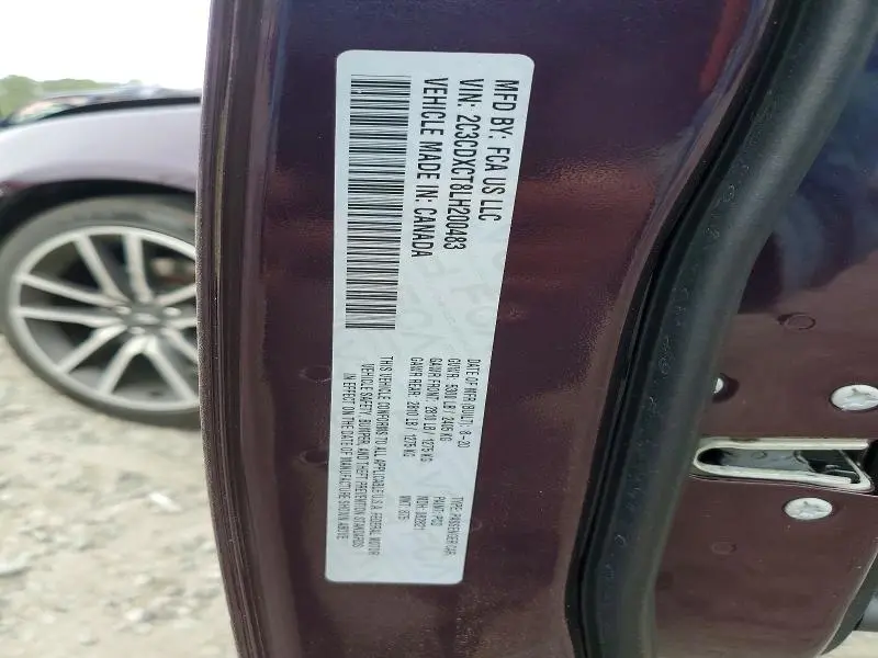 2020 DODGE CHARGER R  