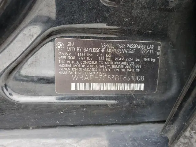 2011 BMW 328 I  