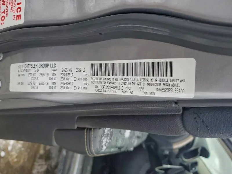 2014 JEEP CHEROKEE LATITUDE  