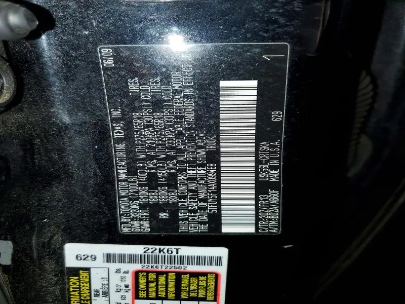 2010 TOYOTA TUNDRA GRADE  