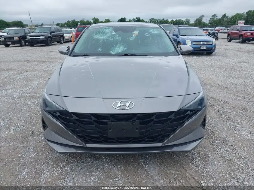 2023 HYUNDAI ELANTRA HYBRID BLUE