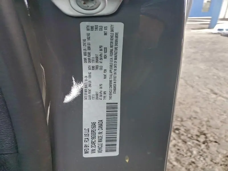 2025 CHRYSLER PACIFICA SELECT  