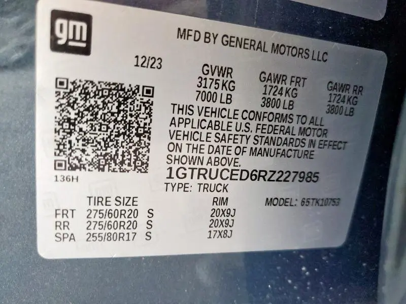 2024 GMC SIERRA K1500 ELEVATION  