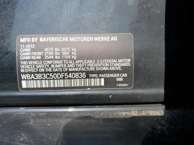 2013 BMW 328 XI  
