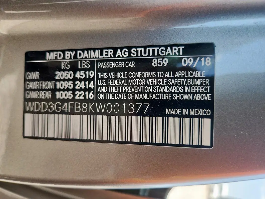 2019 MERCEDES-BENZ A 220 4MATIC  