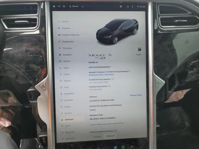 2016 TESLA MODEL X   