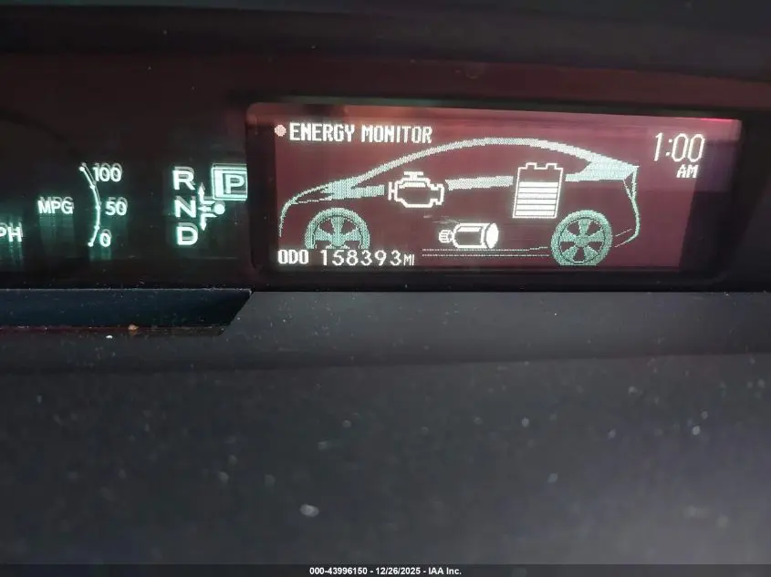 2011 TOYOTA PRIUS THREE