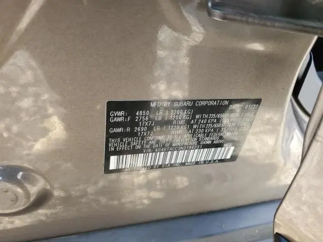 2022 SUBARU OUTBACK PREMIUM  