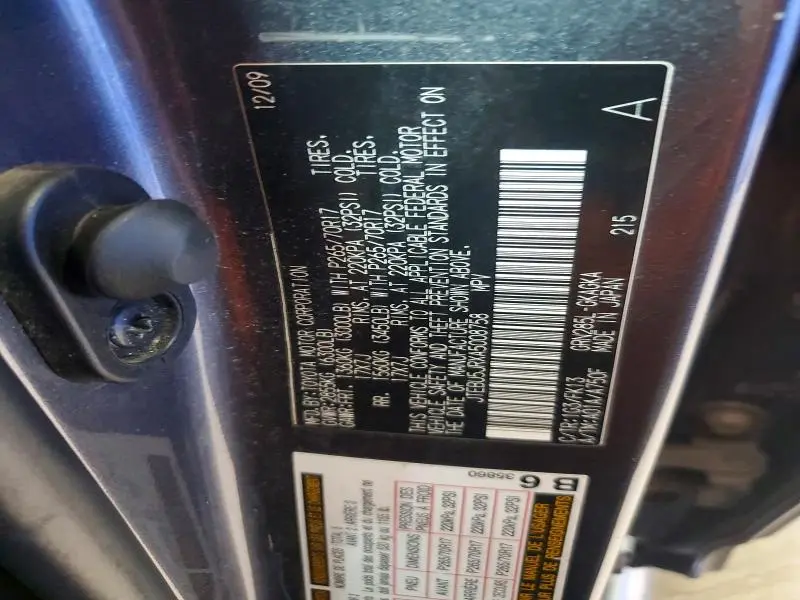 2010 TOYOTA 4RUNNER SR5  