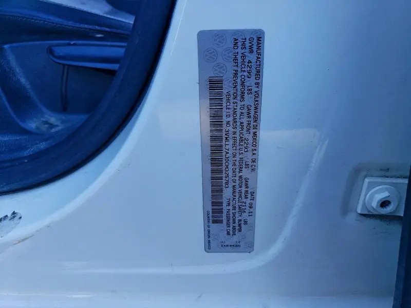 2012 VOLKSWAGEN JETTA TDI  