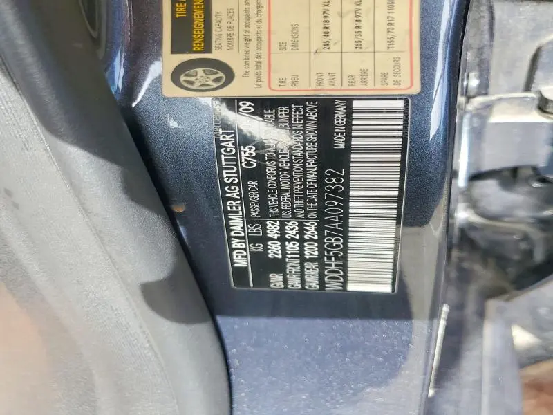 2010 MERCEDES-BENZ E 350  