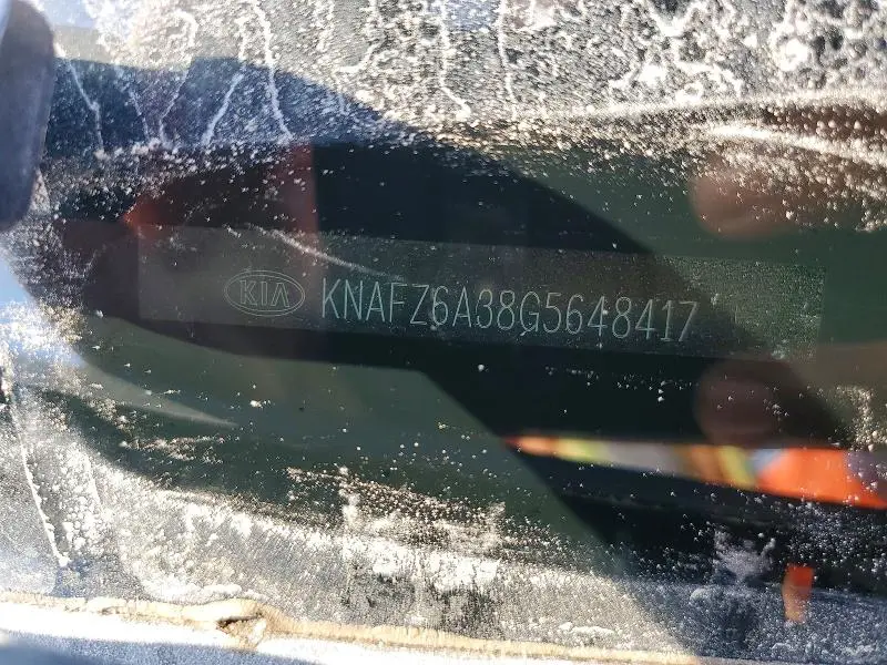 2016 KIA FORTE SX  