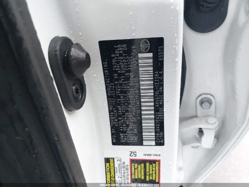 2023 TOYOTA CAMRY SE