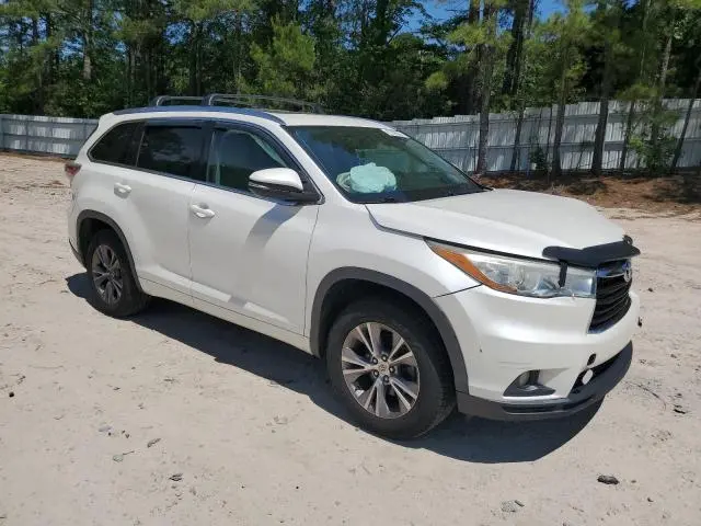 2015 TOYOTA HIGHLANDER XLE  