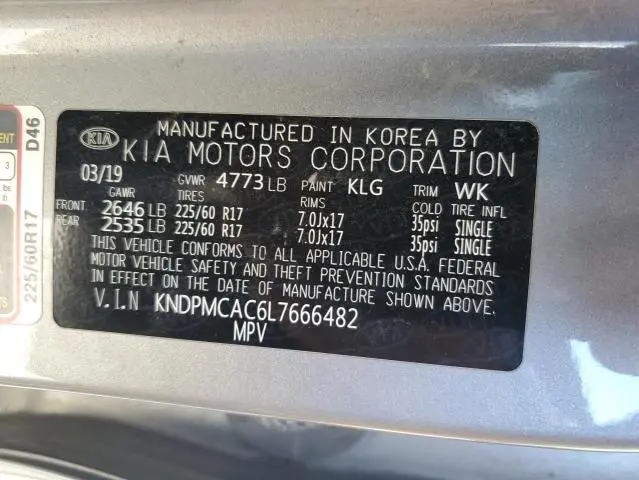 2020 KIA SPORTAGE LX  