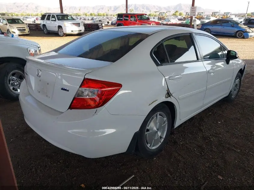 2012 HONDA CIVIC HF