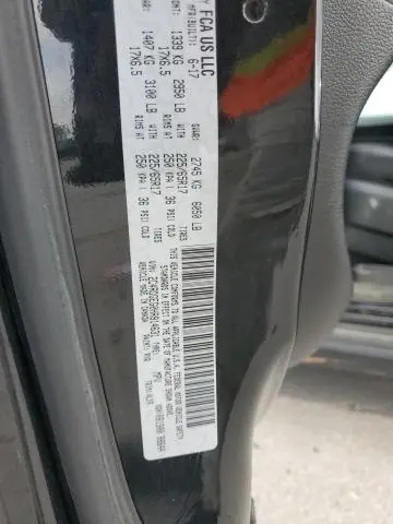 2017 DODGE GRAND CARAVAN GT  