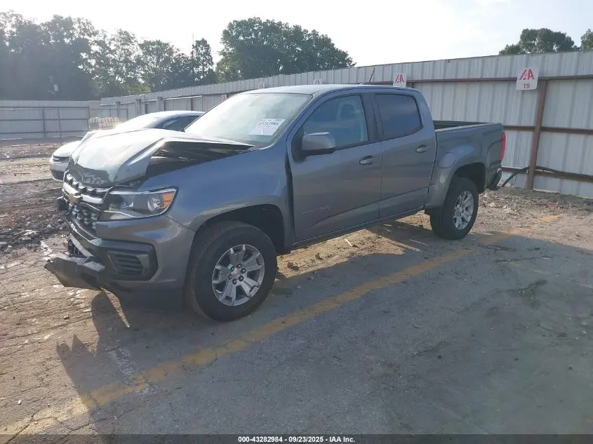 2021 CHEVROLET COLORADO 2WD  SHORT BOX LT