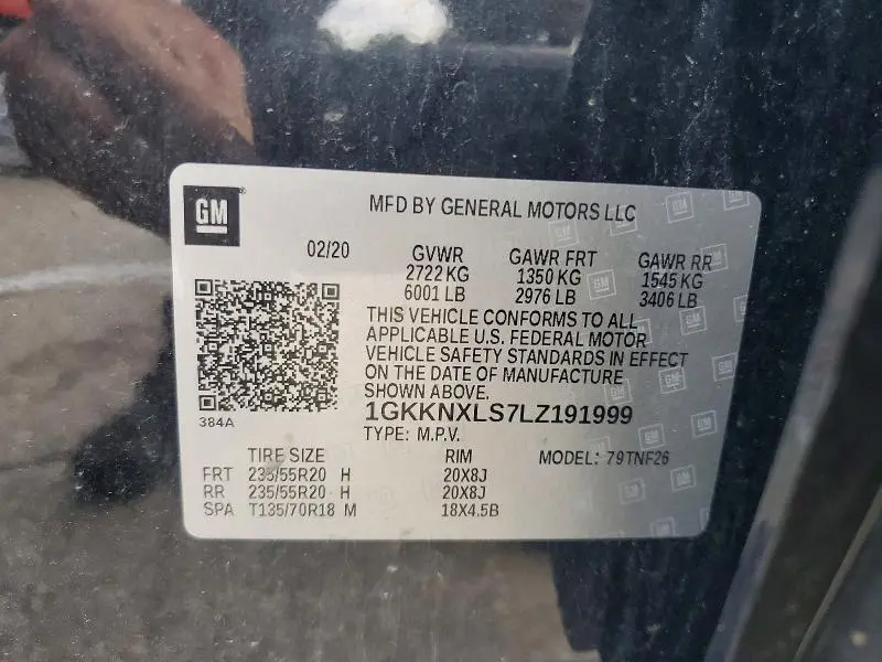 2020 GMC ACADIA DENALI  