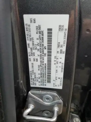 2016 FORD ESCAPE TITANIUM  