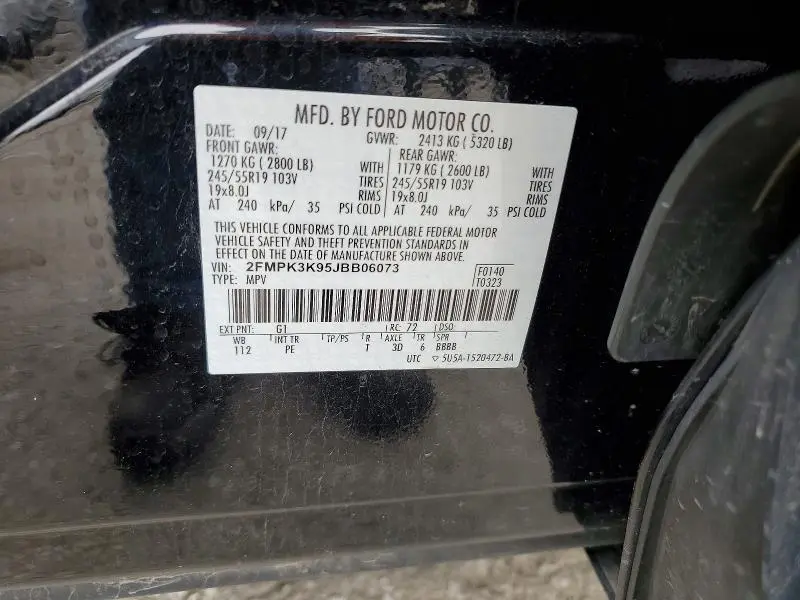 2018 FORD EDGE TITANIUM  