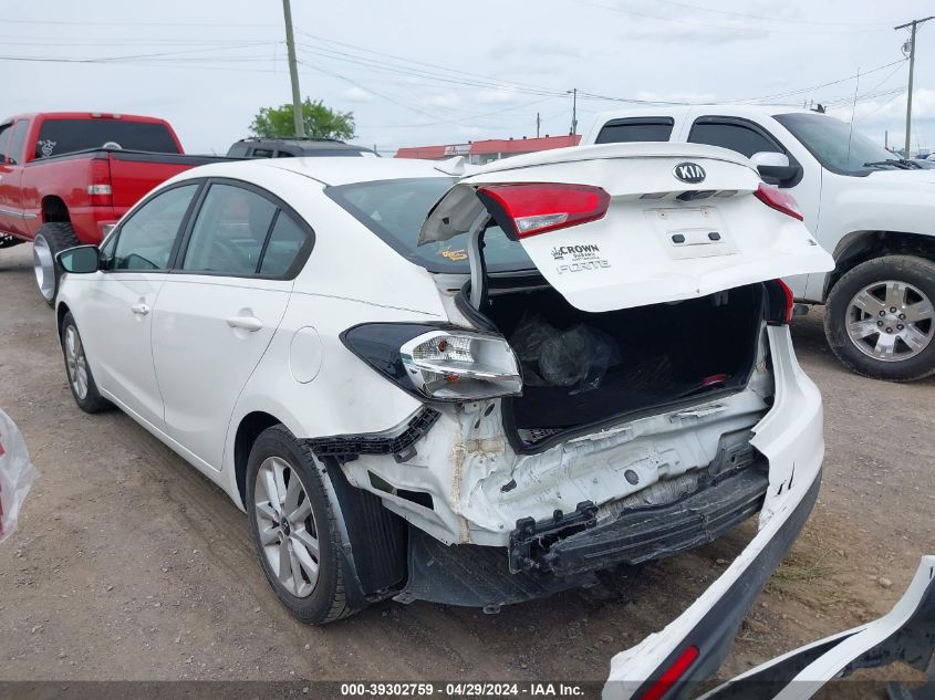 2017 KIA FORTE S