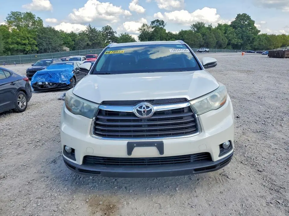 2015 TOYOTA HIGHLANDER XLE  