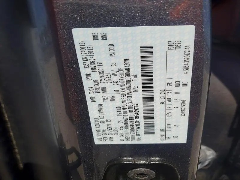 2024 FORD F150 XLT  