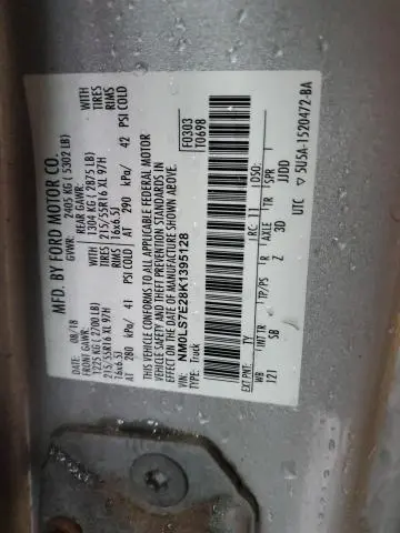 2019 FORD TRANSIT CONNECT XL  