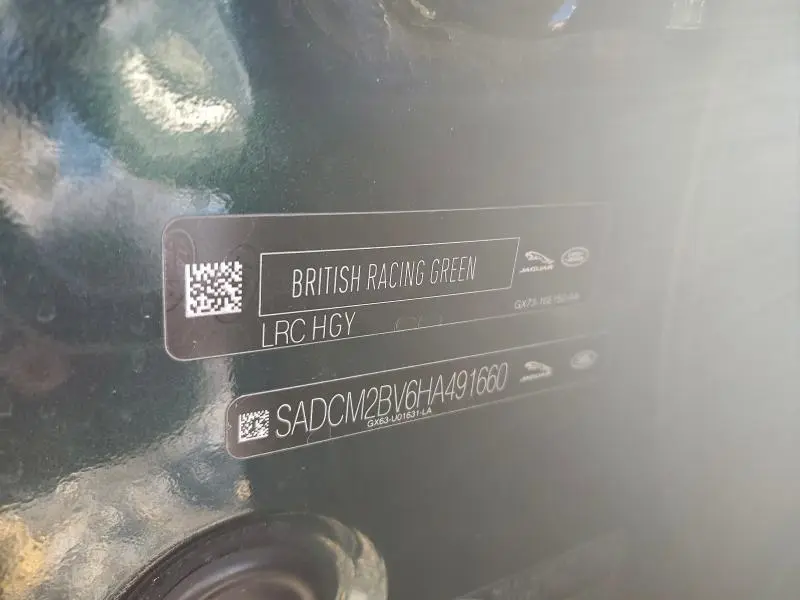 2017 JAGUAR F-PACE S  