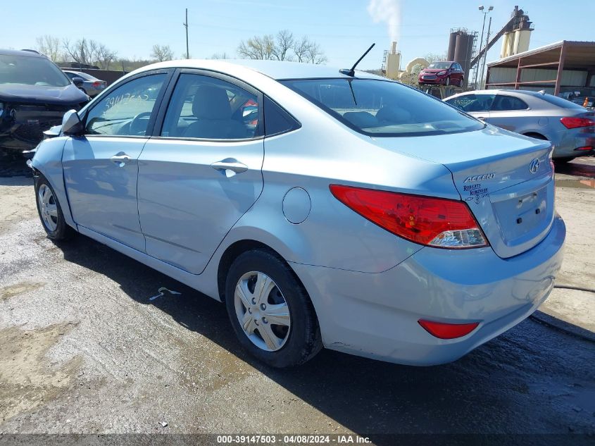 2014 HYUNDAI ACCENT GLS