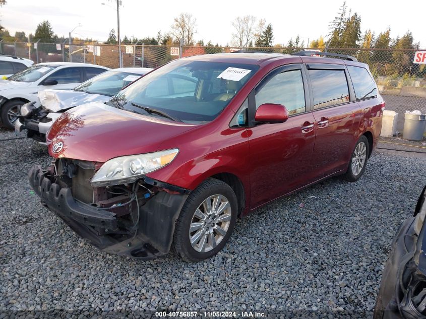 2011 TOYOTA SIENNA XLE/LIMITED