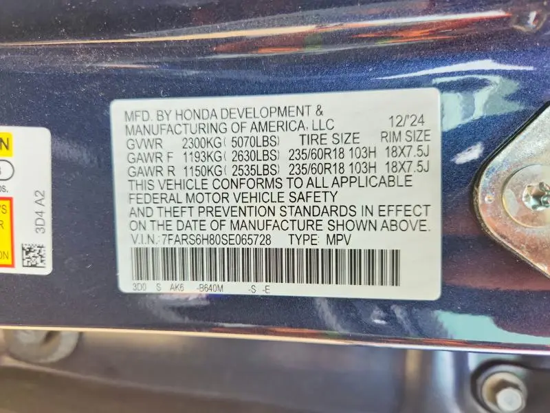 2025 HONDA CR-V SPORT-L  