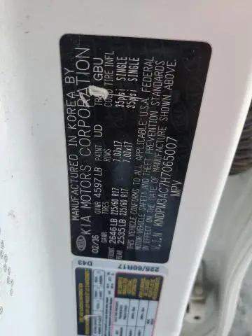 2017 KIA SPORTAGE LX  