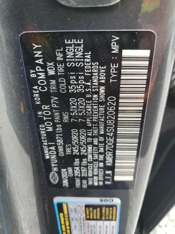 2025 HYUNDAI PALISADE CALLIGRAPHY  