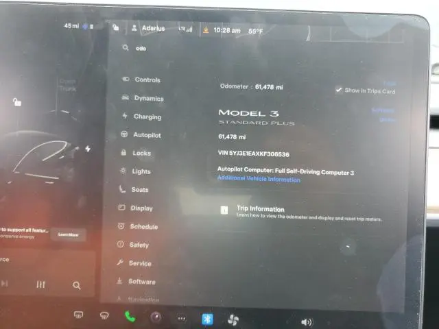 2019 TESLA MODEL 3   