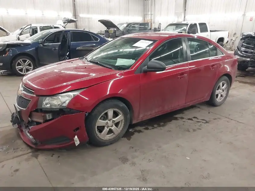 2012 CHEVROLET CRUZE 1LT