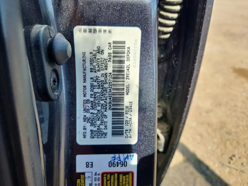 2010 TOYOTA COROLLA LE  