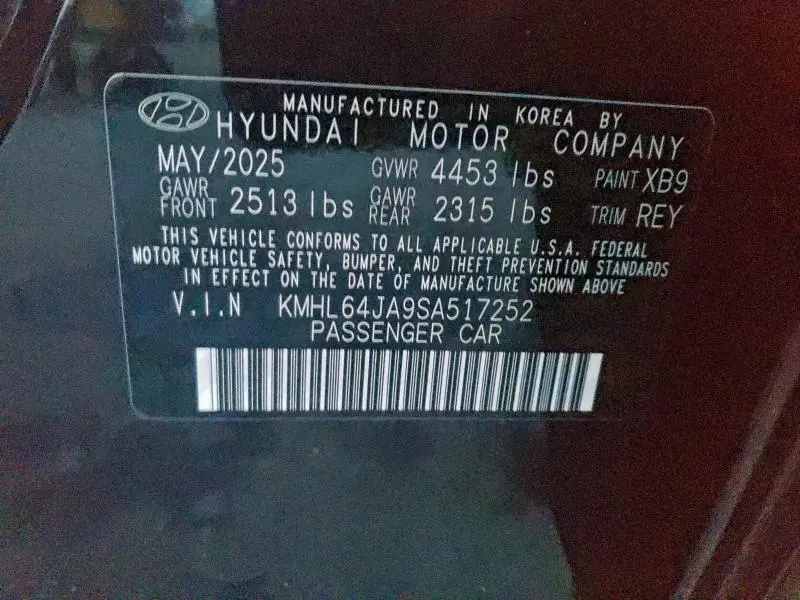 2025 HYUNDAI SONATA SEL  
