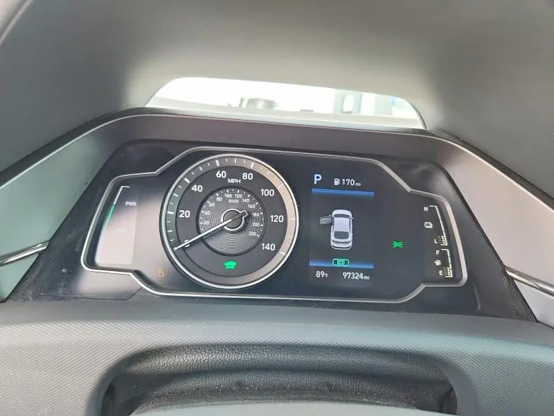 2021 HYUNDAI IONIQ BLUE  