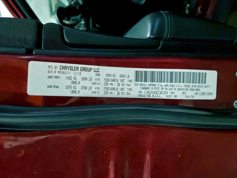 2014 JEEP GRAND CHEROKEE LAREDO  