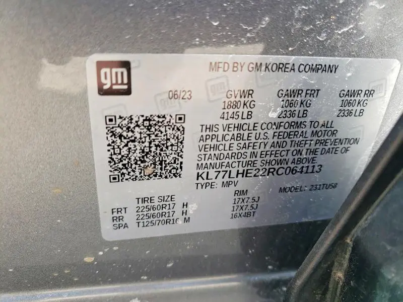 2024 CHEVROLET TRAX 1LT  