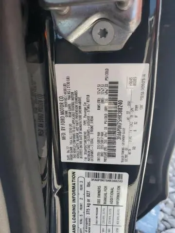 2017 FORD FUSION SE  